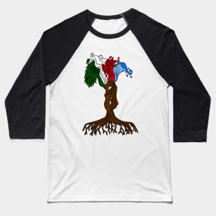 Elemental Tree Baseball T-Shirt